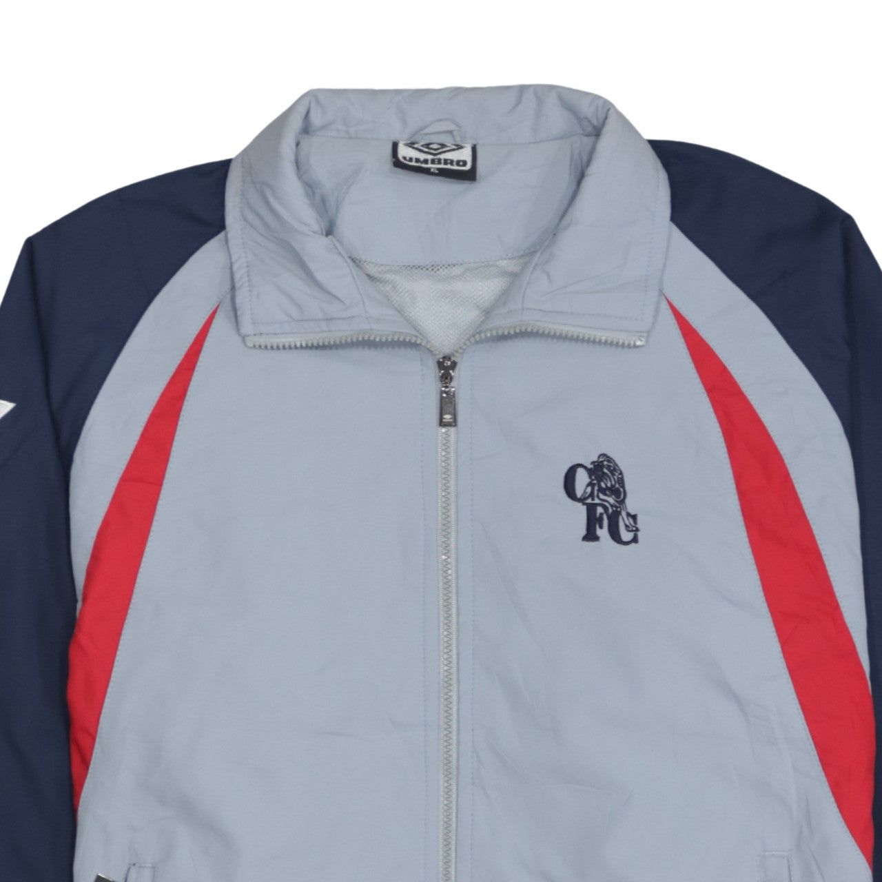 Umbro Men's Blue XL Football Windbreaker Jacket