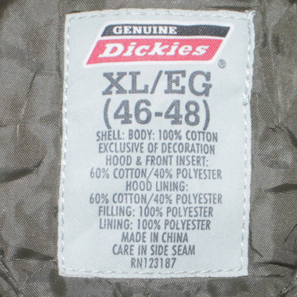 Dickies Men's Green XL Hooded Shirt Jacket Workwear Style