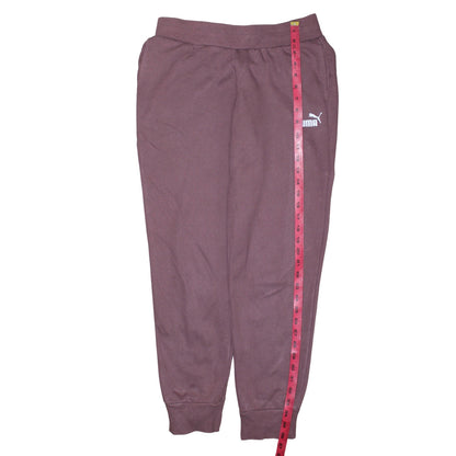 Puma Womens Brown Jogger Sweatpants Size M Fleece Activewear