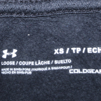 Under Armour Men's Black XS Pullover Hoodie Cedar Grove Panthers Soccer ColdGear
