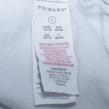 Disney Primark Women White Mickey Mouse Sweatshirt Size L