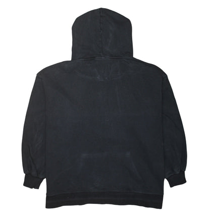Puma Women Black XL Pullover Hoodie Sweatshirt Casual Cotton Blend