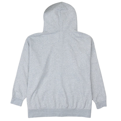 Nike Men's Grey Full Zip Hoodie 2XL Regular Fit Cotton Blend