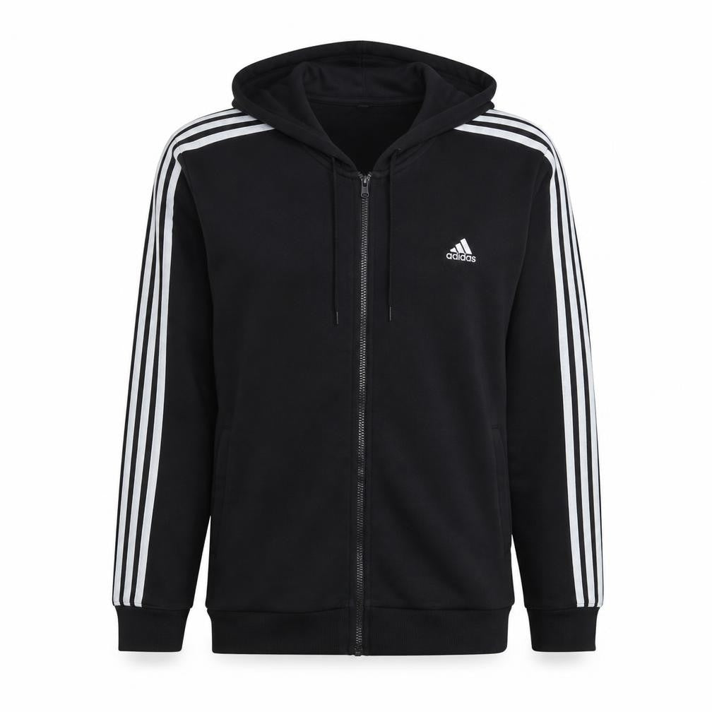 Adidas Women’s Black Full Zip Hoodie XL Hooded Sweatshirt