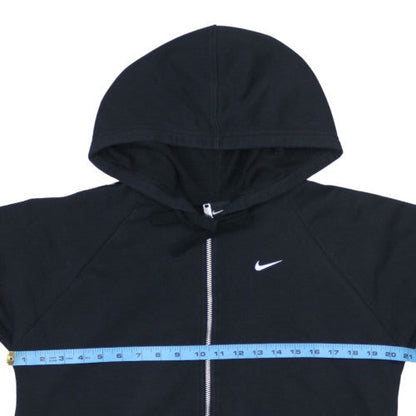 Nike Men's Black Small Full Zip Hoodie Fleece Sweatshirt