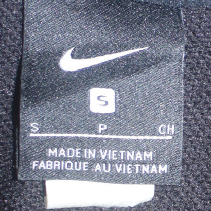 Nike Men's Black Small Full Zip Hoodie Fleece Sweatshirt