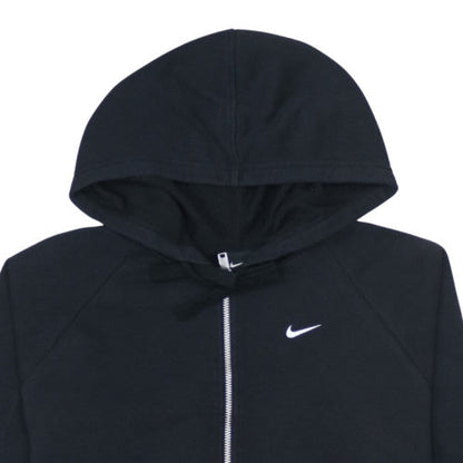 Nike Men's Black Small Full Zip Hoodie Fleece Sweatshirt