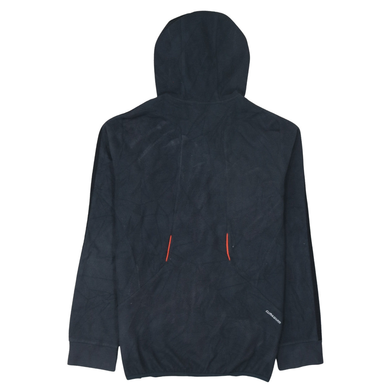 Adidas Boys Black Full Zip Hoodie Jacket Size 14-15 Years