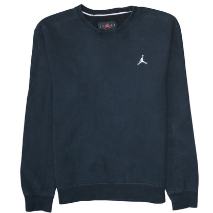 Jordan Men's Black Crew Neck Pullover Sweatshirt Size L