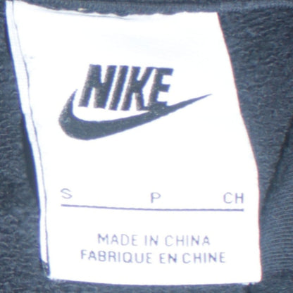 Nike Men's Black Pullover Hoodie Small Graphic Logo Sportswear