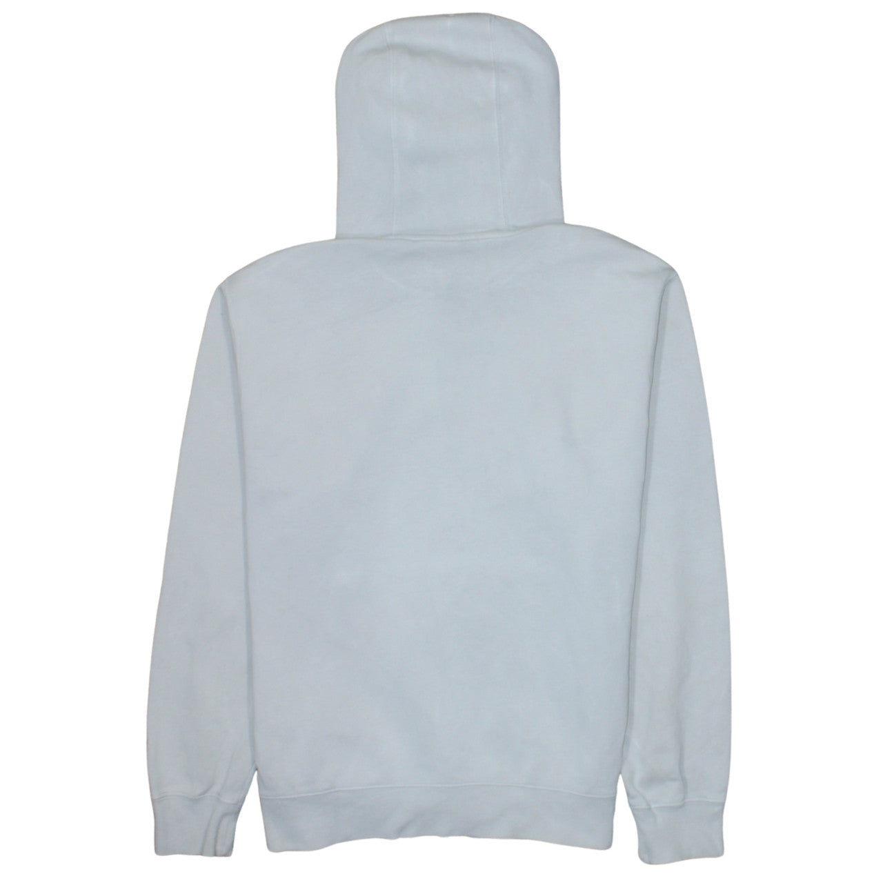 Nike Men's White Pullover Hoodie M Regular Fit Fleece Sweatshirt