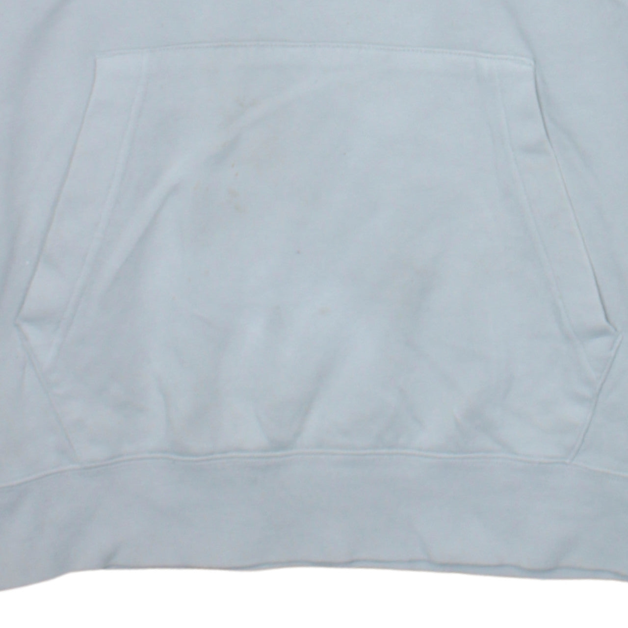 Nike Men's White Pullover Hoodie M Regular Fit Fleece Sweatshirt
