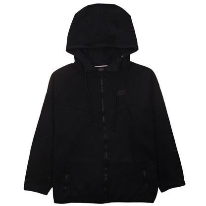 Nike Men's Black XL Full Zip Fleece Hoodie