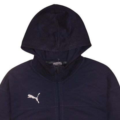 Puma Men's Blue Full Zip Hoodie Sweatshirt Size M