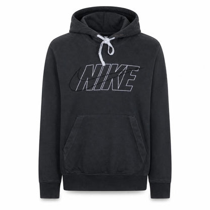 Nike Mens Black XS Pullover Hoodie Graphic Logo Sweatshirt