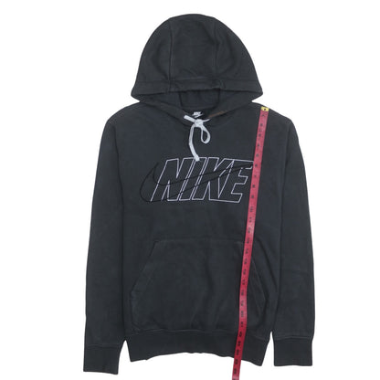 Nike Mens Black XS Pullover Hoodie Graphic Logo Sweatshirt