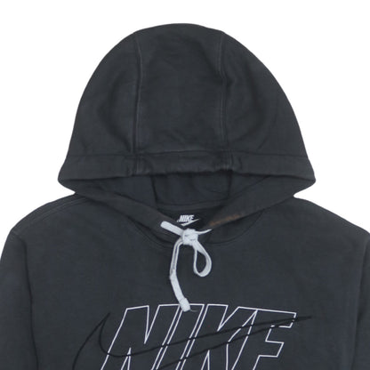 Nike Mens Black XS Pullover Hoodie Graphic Logo Sweatshirt