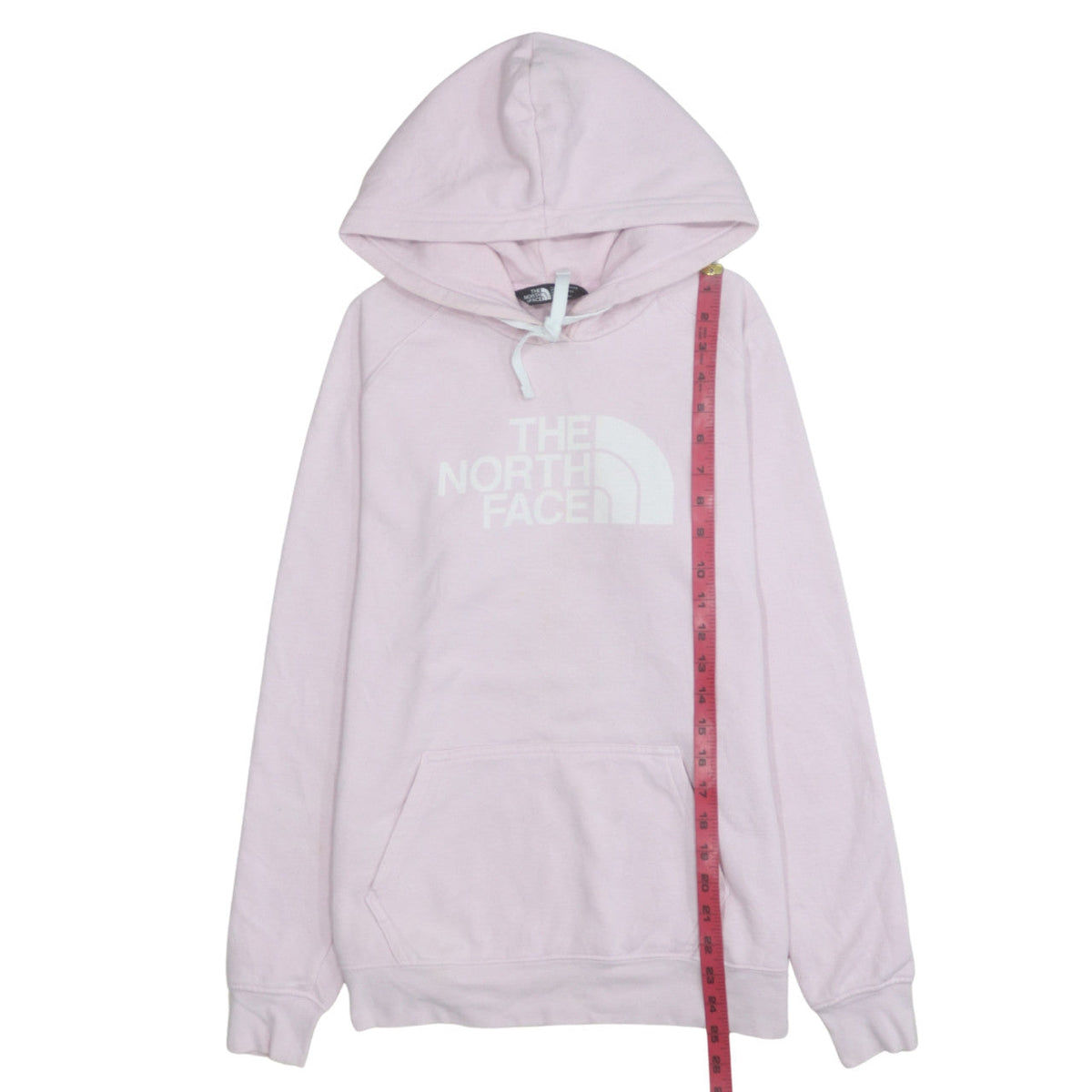 The North Face Women's Pink Pullover Hoodie Size S Regular Cotton Blend