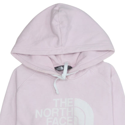 The North Face Women's Pink Pullover Hoodie Size S Regular Cotton Blend