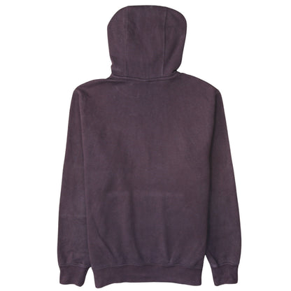 Nike Men’s Brown Pullover Hoodie Size S Logo Fleece Sweatshirt