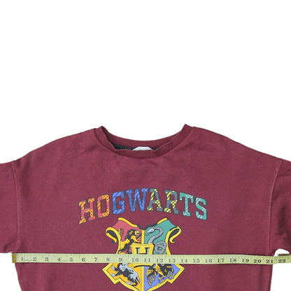 H&M Boys Red Harry Potter Hogwarts Fleece Sweatshirt 14 Years Pullover