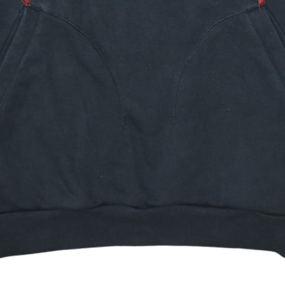 Adidas Men’s Black Pullover Hoodie M Logo Sports Rugby Style