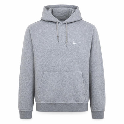 Nike Men's Grey Pullover Hoodie Size M Regular Fit Fleece