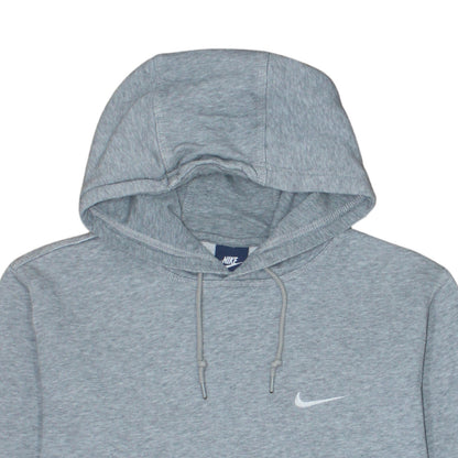 Nike Men's Grey Pullover Hoodie Size M Regular Fit Fleece