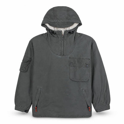 American Eagle Outfitters Mens Green Hooded Anorak Jacket Size M