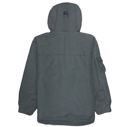 American Eagle Outfitters Mens Green Hooded Anorak Jacket Size M
