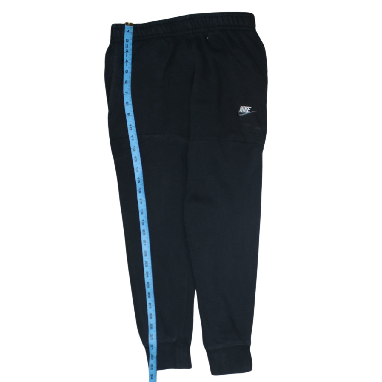 Nike Men's Black Fleece Jogger Sweatpants Size S Regular Fit