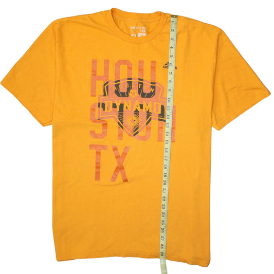 Adidas Men's Houston Dynamo Orange XL Graphic T-Shirt