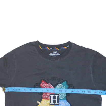 Marks and Spencer Boys Black Harry Potter Hogwarts Sweatshirt 12-13 Years