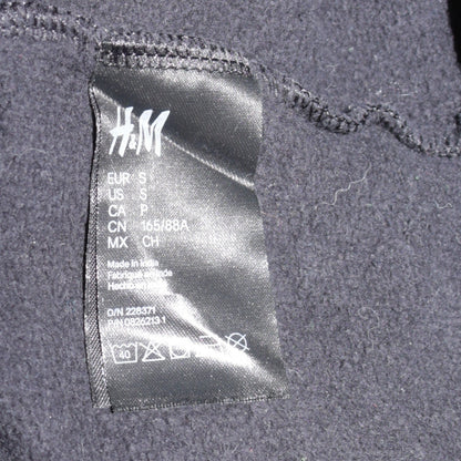 H&M Men’s Black NASA Pullover Hoodie Size S Graphic Space Logo