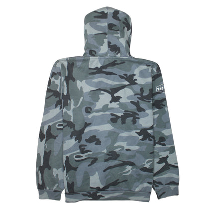 Game Slammed Mens Blue Camo Pullover Hoodie XL Hooded Sweatshirt