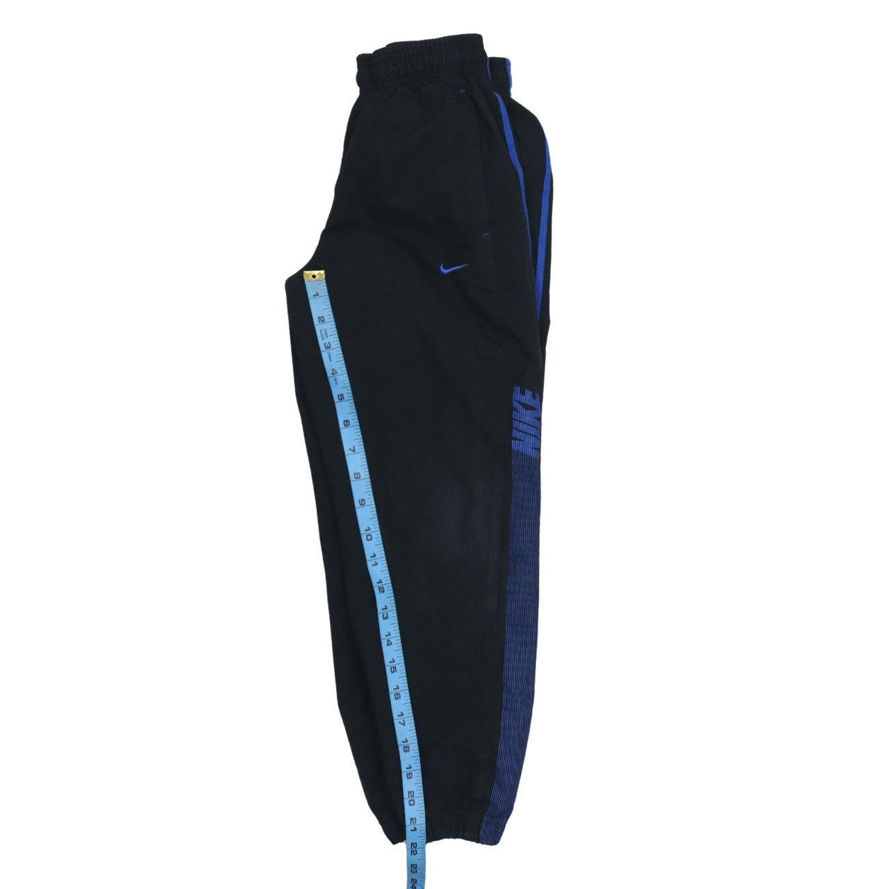 Nike Boys Black Track Pants 8-10 Years Regular Fit Elastic Waist Sportswear