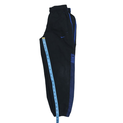 Nike Boys Black Track Pants 8-10 Years Regular Fit Elastic Waist Sportswear
