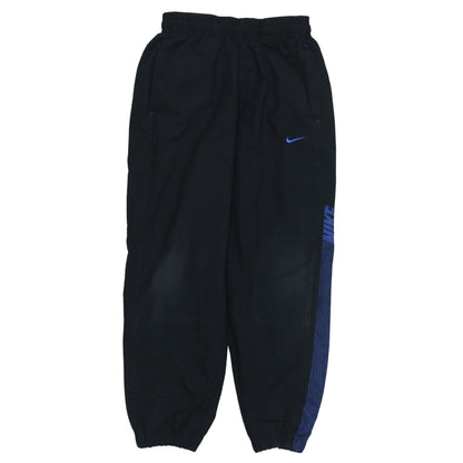 Nike Boys Black Track Pants 8-10 Years Regular Fit Elastic Waist Sportswear