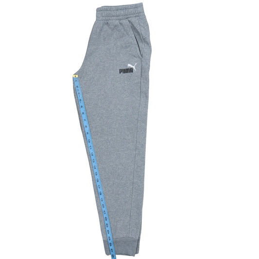 Puma Men Grey Jogger Sweatpants Medium Regular Fit Activewear