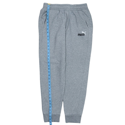 Puma Men Grey Jogger Sweatpants Medium Regular Fit Activewear