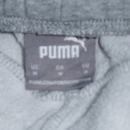 Puma Men Grey Jogger Sweatpants Medium Regular Fit Activewear
