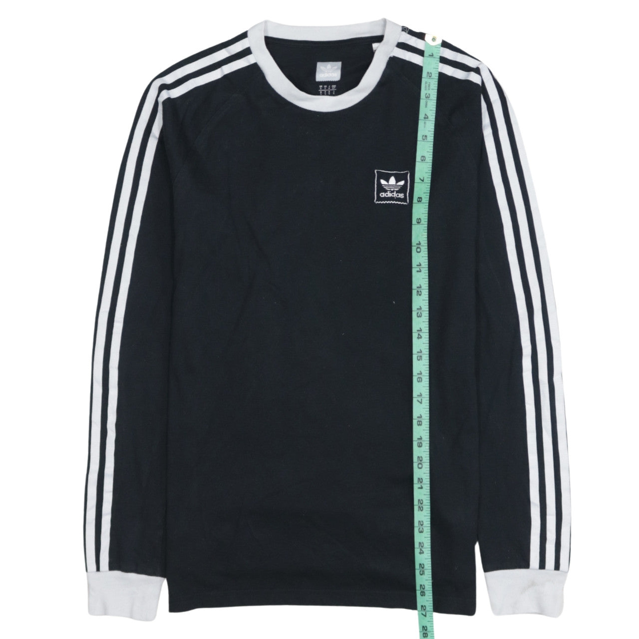 Adidas Men's Black Long Sleeve Crew Neck Casual Top Size S