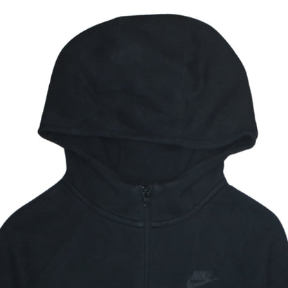 Nike Boys Black Full Zip Fleece Hoodie XL 158-170cm