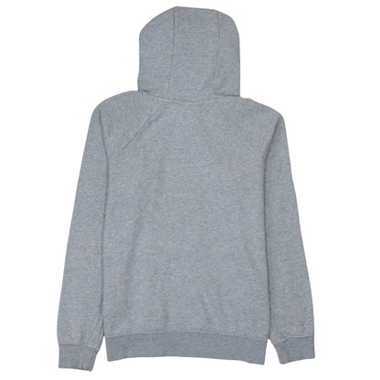 Nike Men's Grey Pullover Hoodie Small Logo Regular Fit