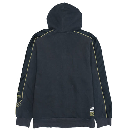 Nike Air Men's Black Full Zip Hoodie M Basketball Style