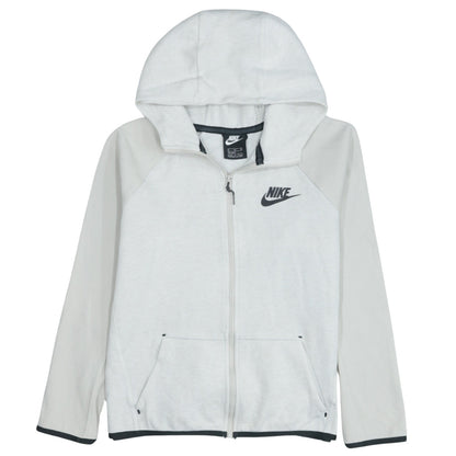 Nike Boys Grey Full Zip Hoodie XL Lightweight Sportswear