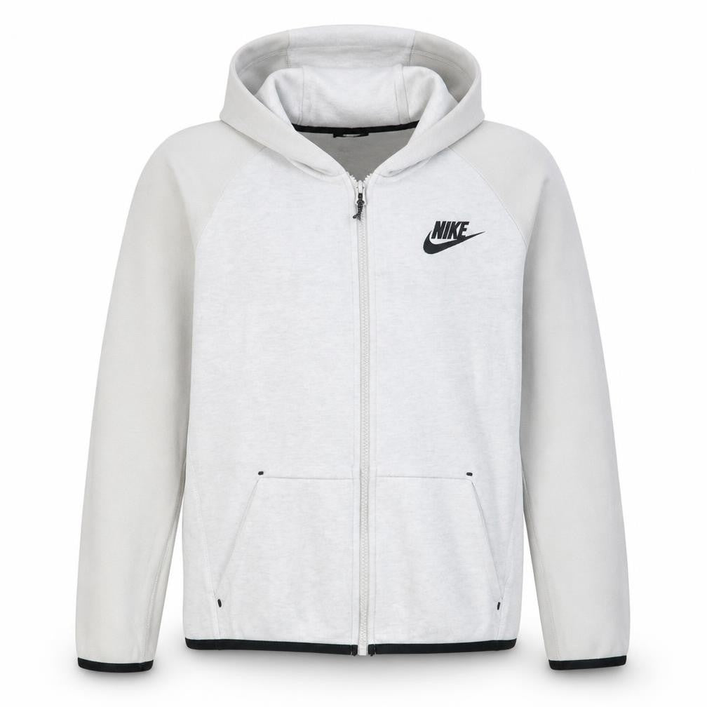 Nike Boys Grey Full Zip Hoodie XL Lightweight Sportswear