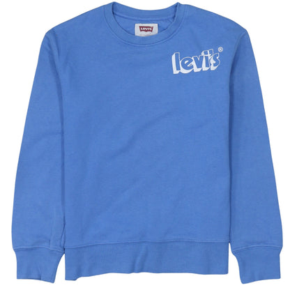 Levi's Boys Blue Crew Neck Pullover Sweatshirt Size 12 Years