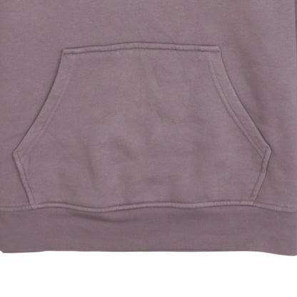 Adidas Women Mauve Pullover Hoodie UK 12 Cotton Blend Casual