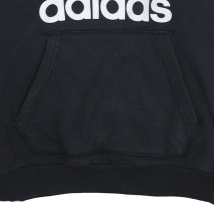 Adidas Women’s Black XS Pullover Hoodie with Logo and Pocket